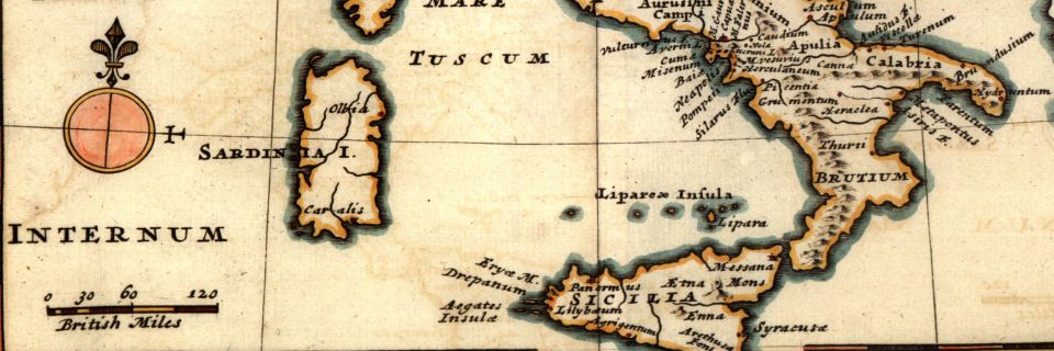 Herman Moll: Italy 1739